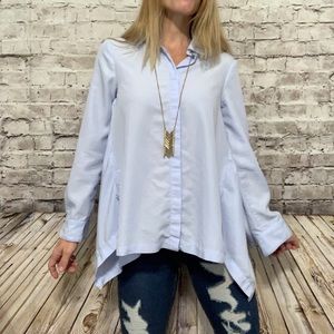 ‼️ZARA Babydoll Button down blouse Size XS‼️